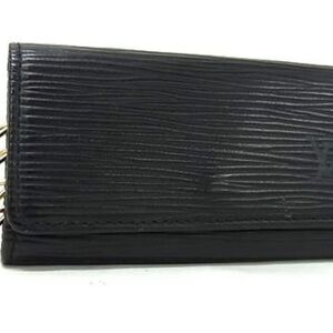 Louis Vuitton Black Epi Key 🔑 Wallet PRISTINE